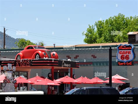 Cruiser Cafe restaurant in Williams, Arizona (old Route 66 town Stock Photo - Alamy