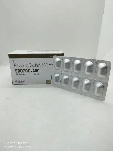 ETODOLAC TABLETS 400MG at Rs 1595/box | Etura in Sas Nagar | ID ...