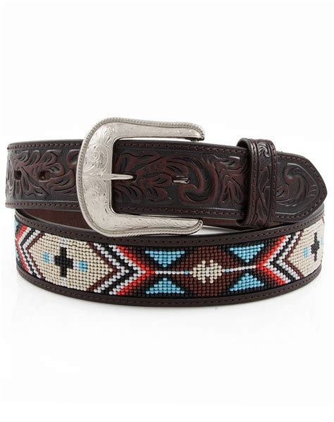 3D Men's 1 1/2 | Belt, Beaded belt, Western belts