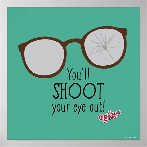 You'll Shoot Your Eye Out! Poster | Zazzle