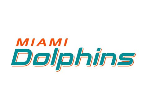 Miami Dolphins Wordmark Logo PNG vector in SVG, PDF, AI, CDR format