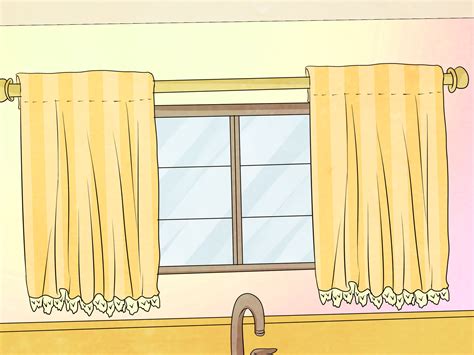 How to Make Kitchen Curtains: 12 Steps (with Pictures) - wikiHow