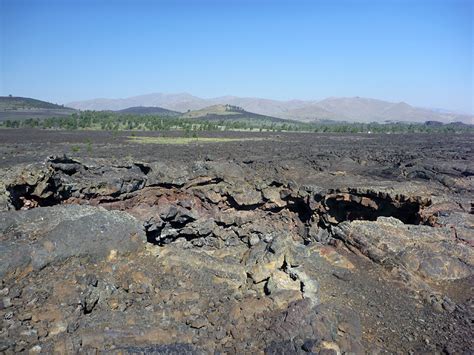 Entrance to Indian Tunnel: Craters of the Moon National Monument and Preserve, Idaho