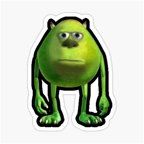 Sully Face Swap Mike Wazowski Meme - img-geranium