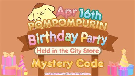 How to get the Pompompurin Birthday Code in My Hello Kitty Cafe – Roblox - Pro Game Guides