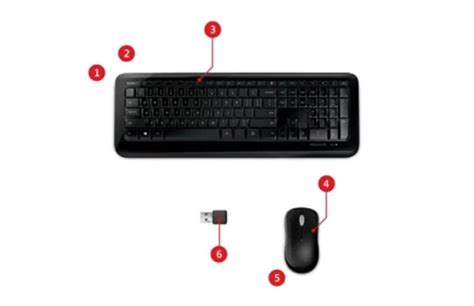 Wireless Desktop 850 – Microsoft Keyboard & Mouse – Computech Store