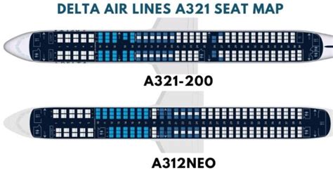 Airbus A321 Seat Map With Airline Configuration