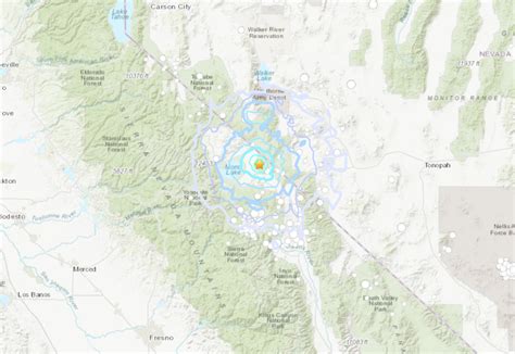 Magnitude 4.0 earthquake strikes near Mono County along California ...