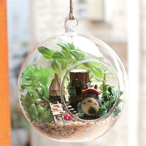 DIY 12cm Hanging Glass Terrarium Kit DIY Glass House Glass | Etsy