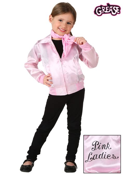 Toddler Pink Ladies Grease Jacket Costume