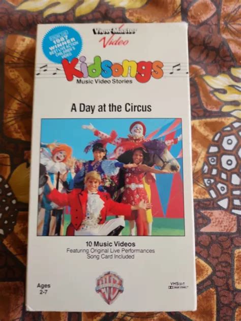 KIDSONGS: A DAY At The Circus (VHS, 1987) View Master Video £3.56 - PicClick UK