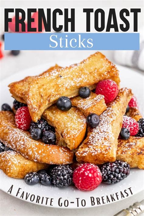 French Toast Sticks - thestayathomechef.com