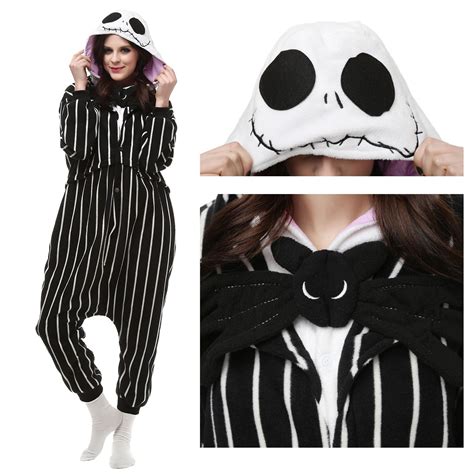 Jack Skellington Onesie, Jack Skellington Pajamas For Women & Men ...