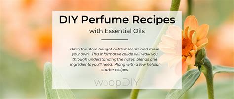 The Ultimate Guide to Making Essential Oil Perfume Blends – woopDIY