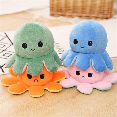 Reversible Octopus Plush - PeekMarket