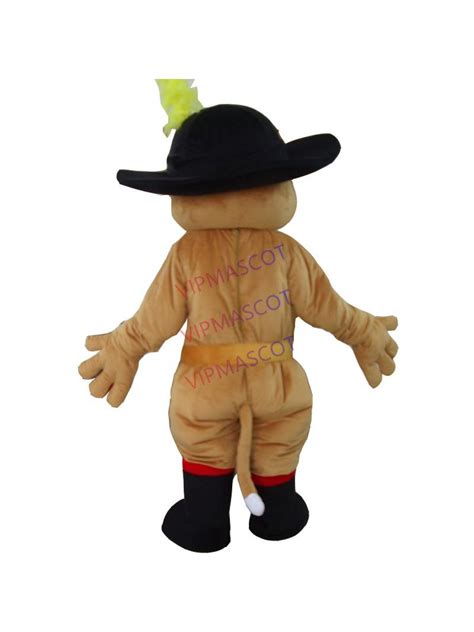 Puss in Boots PUSS Cat Costume Cosplay Outfits Adult Size Cartoon Mascot costume For Carnival ...