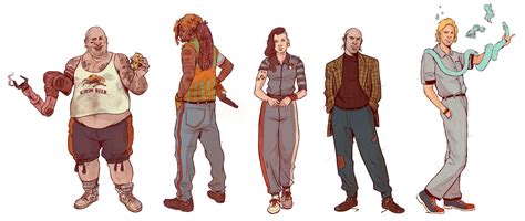 Neuromancer_Supporting characters by Deimos-Remus on DeviantArt