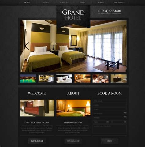 45+ Hotel WordPress Themes & Templates