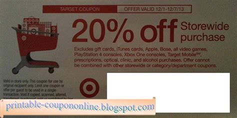 Printable Coupons 2018: Target Coupons