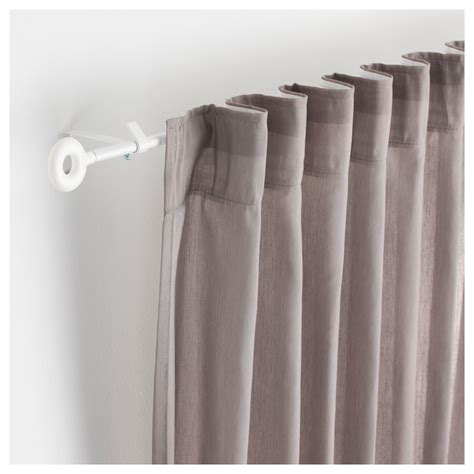 IKEA IRJA White Curtain rod set | Curtain rods, Ikea curtain rods ...