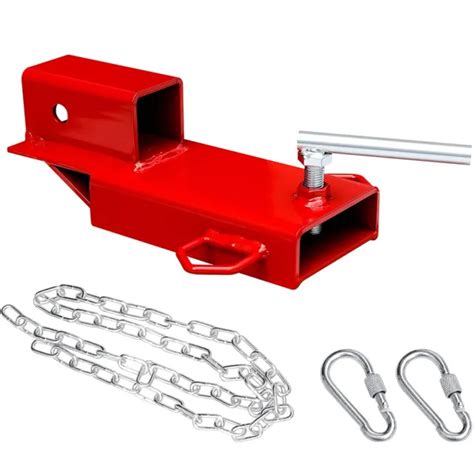 CLAMP ON FORKLIFT Hitch Receiver Pallet Fork Trailer Towing 2" Adapter ...