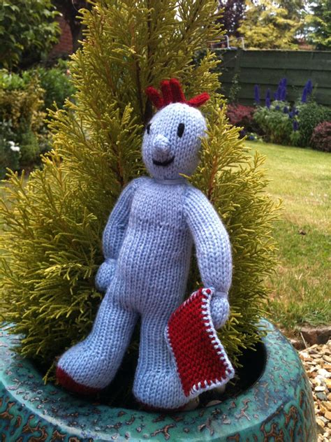 Iggle Piggle from In The Night Garden | Plant pot covers, Crochet toys ...