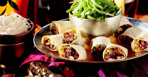 Peking Duck Rolls Recipe | Maple Leaf Farms