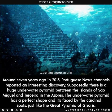 Azores’ Underwater Pyramid: Could It Be The Missing Link Of Atlantis ...