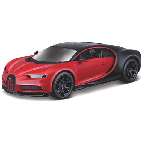 Bugatti Chiron Sport Red/Black - John Ayrey Die Casts