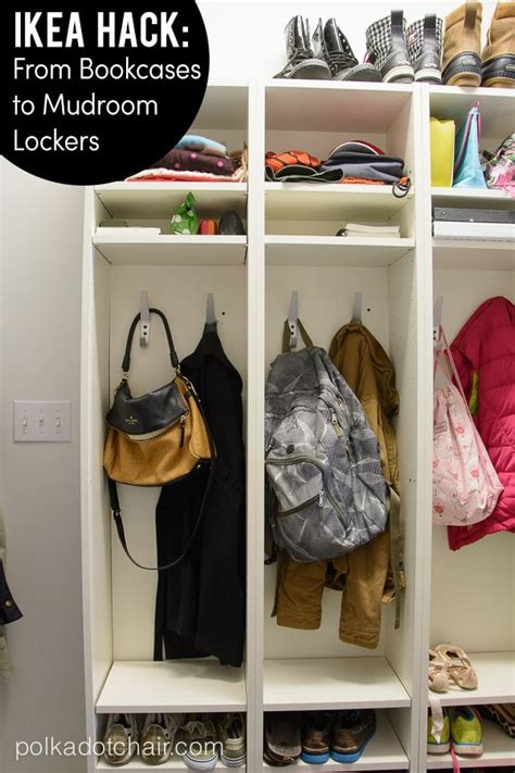 Make your own mud room lockers... - The Polkadot Chair