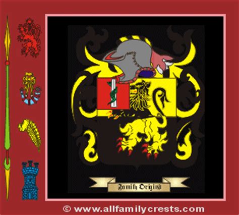 McWhirter family crest and meaning of the coat of arms for the surname McWhirter, McWhirter name ...