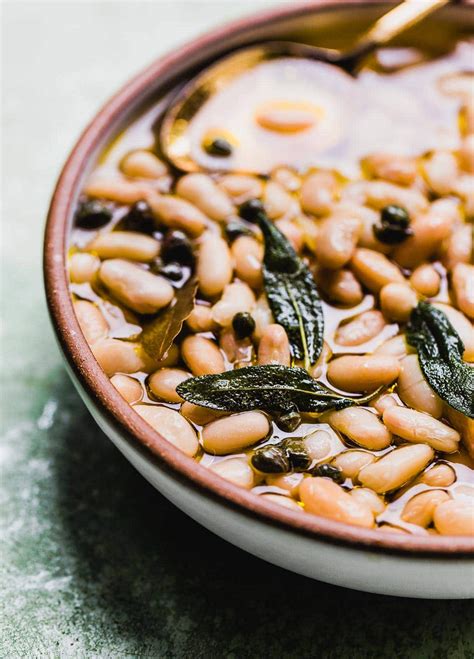 Tuscan White Beans (with instant pot and stovetop options)