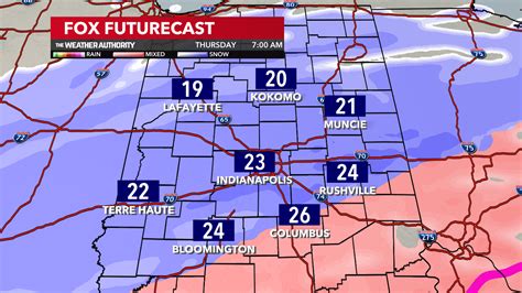 Indiana weather: Winter storm snowfall map and totals