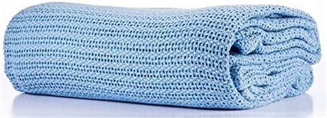 Cellular Blankets 180cm x 230cm. Blue | Essops