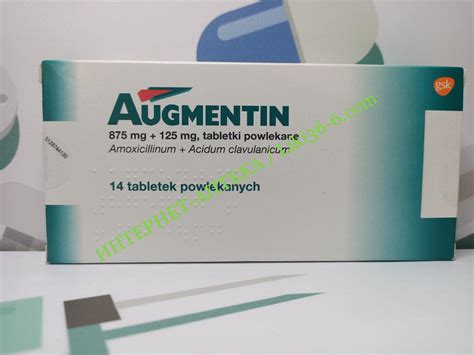 Augmentin (Аугментин) 875 mg+125 mg, 14 таблеток | ИНТЕРНЕТ-АПТЕКА ...