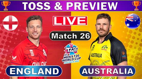 Live: Australia vs England - Match 26 | T20 World Cup 2022 #live - YouTube