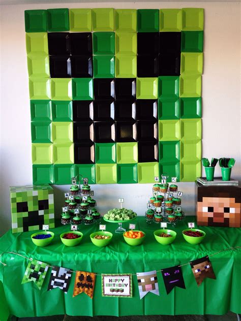 Minecraft Party! https://www.facebook.com/pages/Brookes-Crazy-Monkey ...