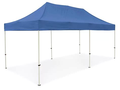 Steel Frame Canopy - 10 x 20', Blue H-7266BLU - Uline