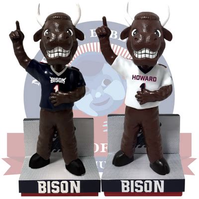 Howard Bison Mascot Bobbleheads – National Bobblehead HOF Store