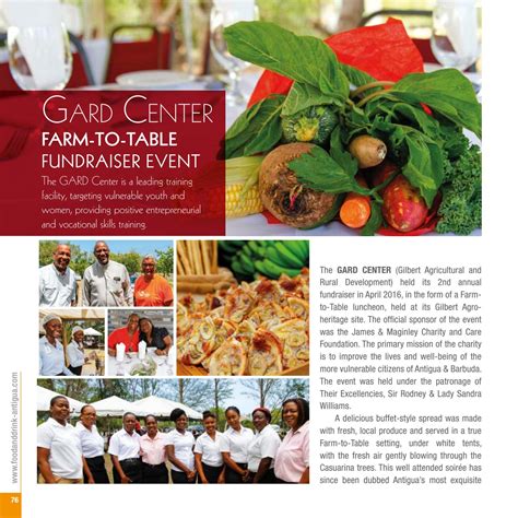 Antigua & Barbuda Food & Drink Guide 2017 by Leeward Consultants - Issuu