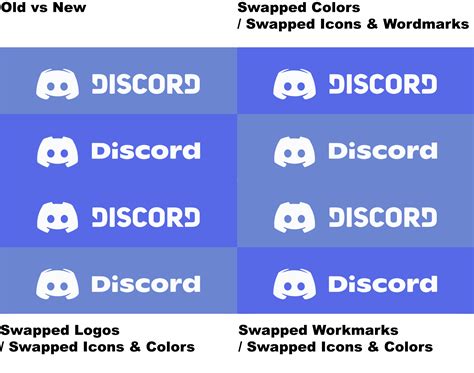 I created a quick comparison of Discord's old and new logos swapping ...