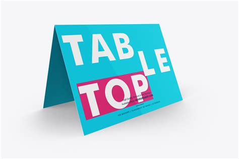 Free Table Top Mockup - Mockup Daddy