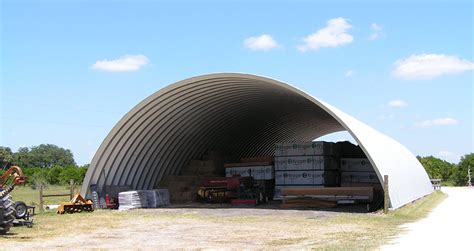 50x100 Quonset Hut Kit - Curvco Steel Buildings