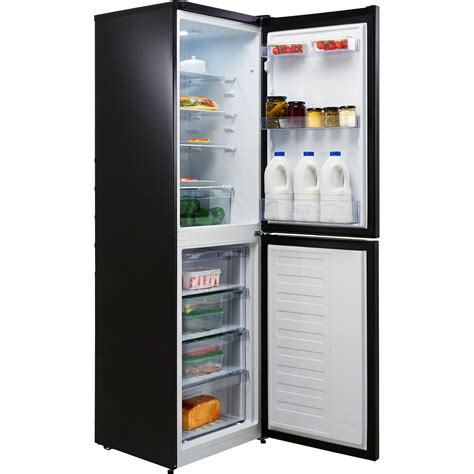 Beko CFG3582B F 54cm Free Standing Fridge Freezer 50/50 Frost Free Black 8690842371370 | eBay