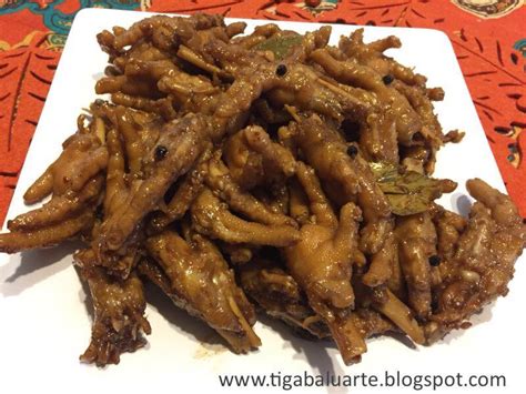 Casa Baluarte Filipino Recipes: SPICY CHICKEN FEET ADOBO RECIPE