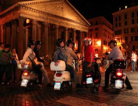 Rome by Night Vespa Tour With Driver/Private Guide | GetYourGuide