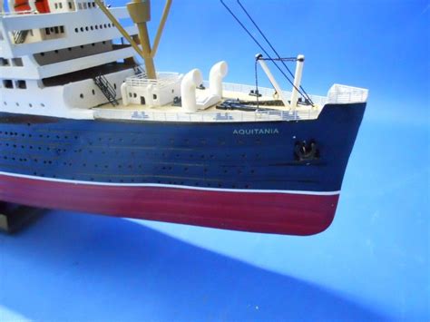 RMS Aquitania Limited 30" w/ LED Lights NEW Model Cruise Liner Ready To Display | eBay