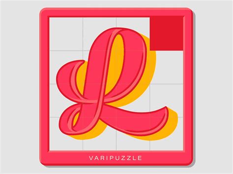Variable Color Font Puzzle by Typearture on Dribbble