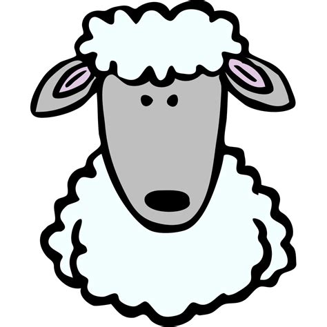 Cartoon Sheep Head PNG, SVG Clip art for Web - Download Clip Art, PNG ...