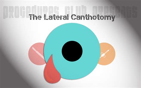 The Lateral Canthotomy — EM Curious